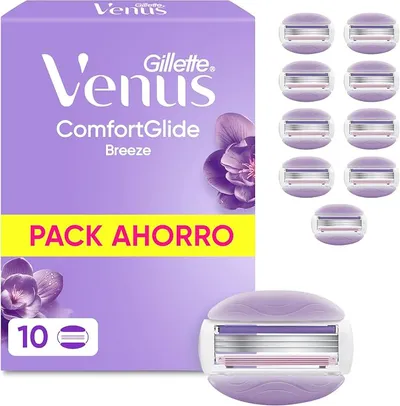 Gillette Venus Comfortglide Breeze - Recambios para Maquinilla de Afeitar