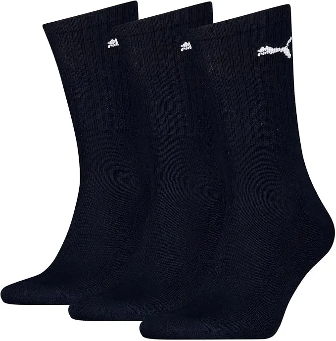 Pack 3 pares de calcetines PUMA Sport para Hombre, Azul Marino/Azul, Talla 39-42