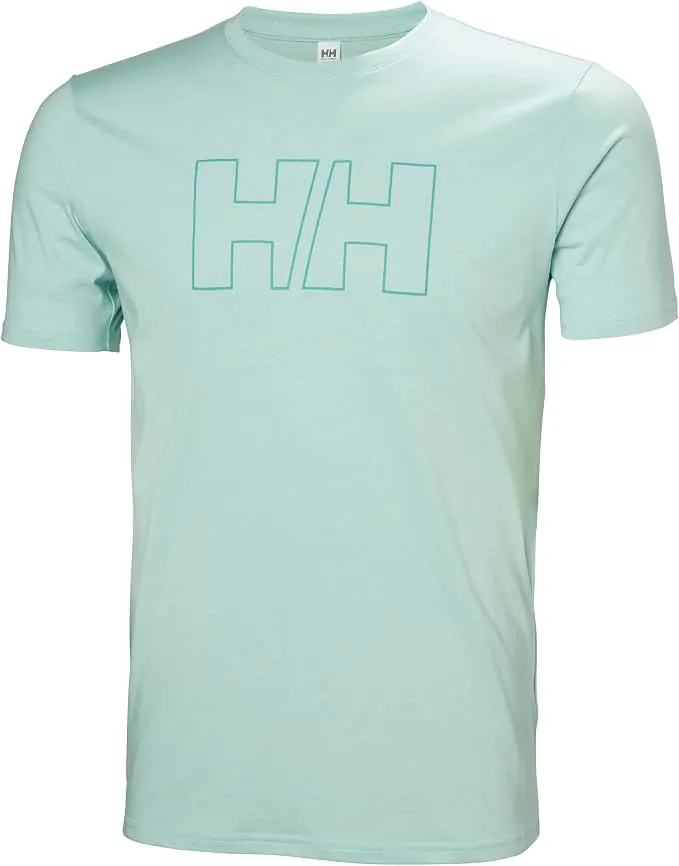 Camiseta Técnica Helly Hansen HH Tech Logo para Hombre en Lagoon, Talla L