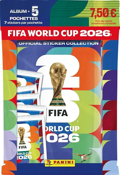Paquete de inicio de la colección de calcomanías de la Copa Mundial de la FIFA 2026