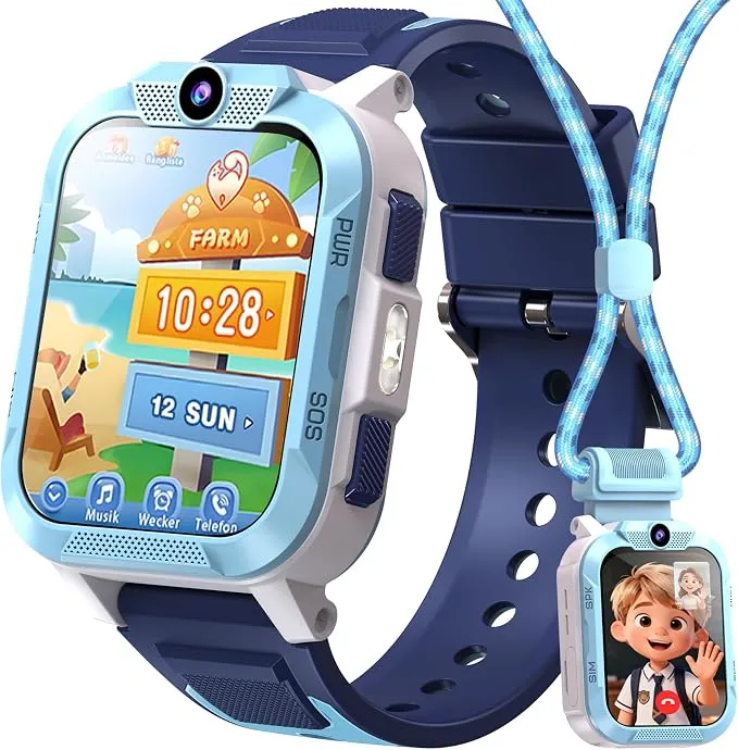 Blackview Reloj Inteligente Niño 4G con GPS y Videollamadas