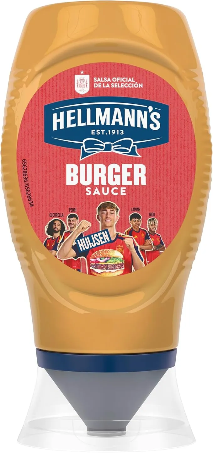 Hellmann's Salsa Burger 250ml - La Mejor Salsa para tus Hamburguesas