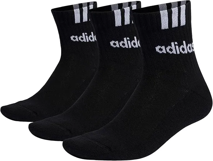 Calcetines Lisos adidas Unisex para Niños (3 Pares)