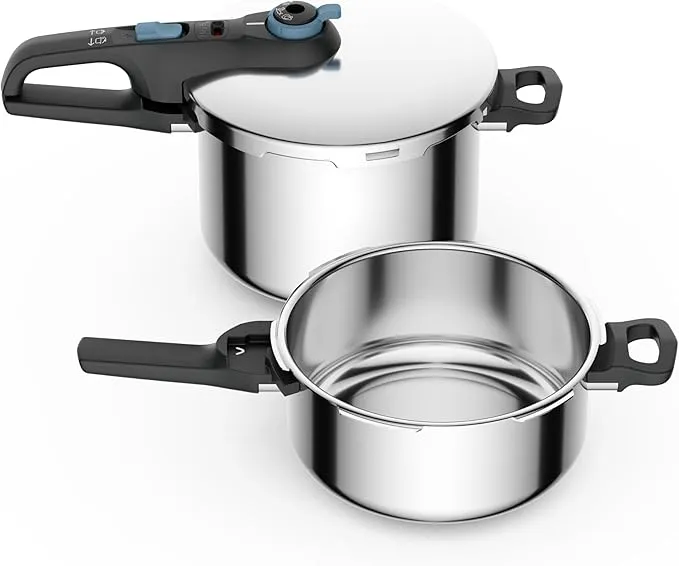 TEFAL Secure Trendy Pressure Cooker 4L 6L