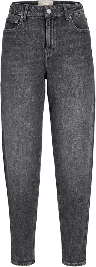 JACK & JONES Mom fit Jeans JXLISBON MOM HW C4144 Jeans DNM Noos Grey Denim