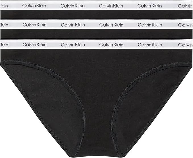 Calvin Klein Braguitas Tipo Bikini Pack de 3 Mujer