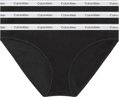 Calvin Klein Braguitas Tipo Bikini Pack de 3 Mujer