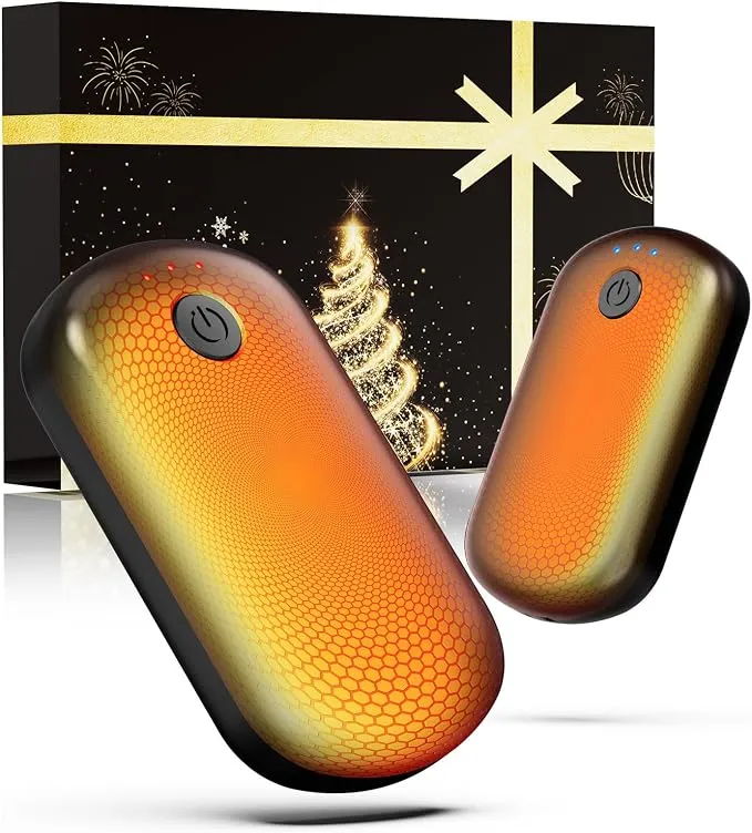 Pack de 2 Calentadores de Manos Recargables Graphene Magnéticos 2000mAh