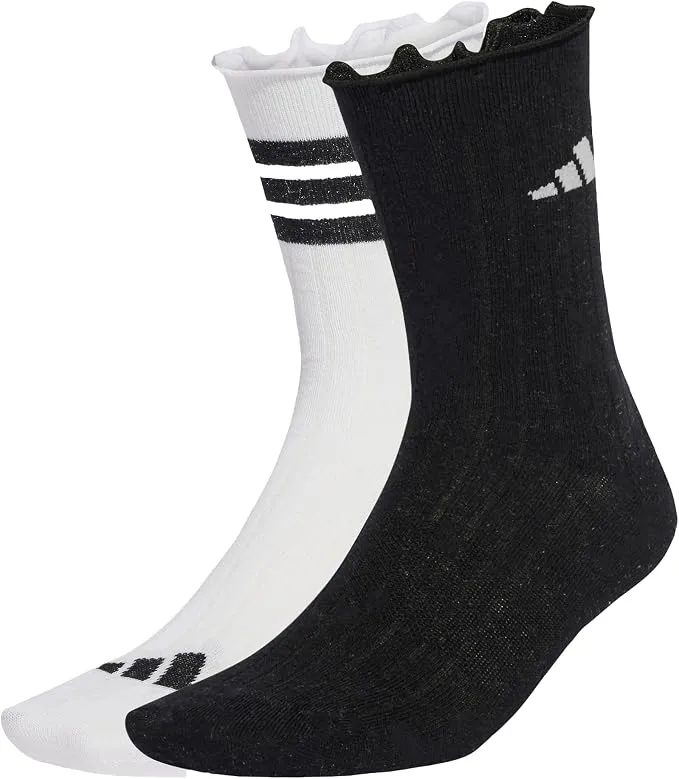 Calcetines Adidas Unisex Adulto Glow Sock 2 Pares (Talla 40-42)