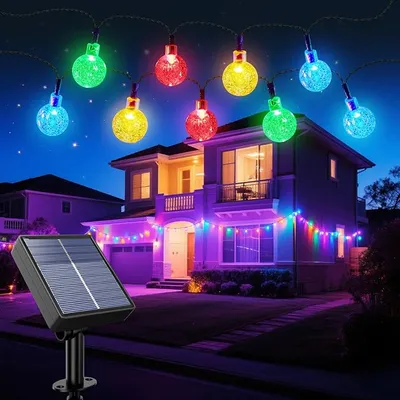 Guirnaldas Luces Exterior Solar