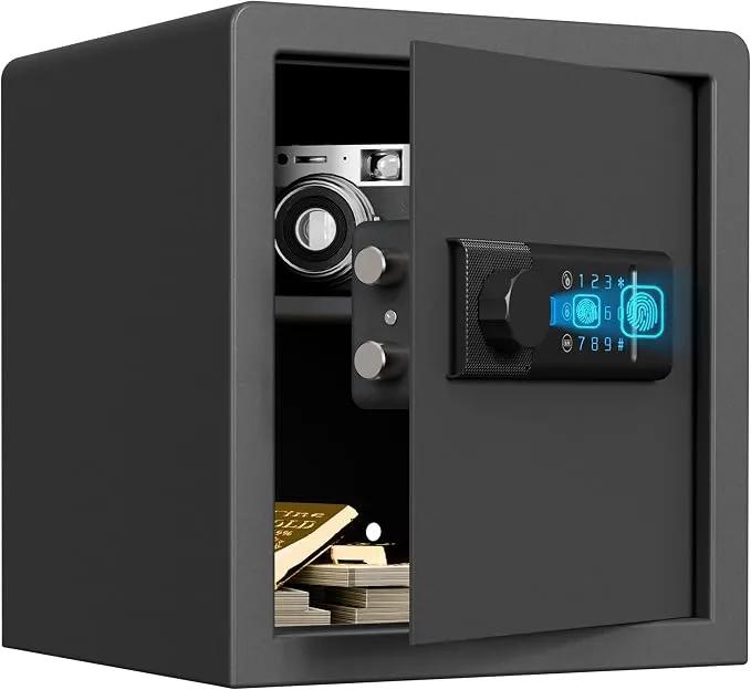 Caja Fuerte RPNB 34L con Huella Digital y Doble Cierre Reforzado