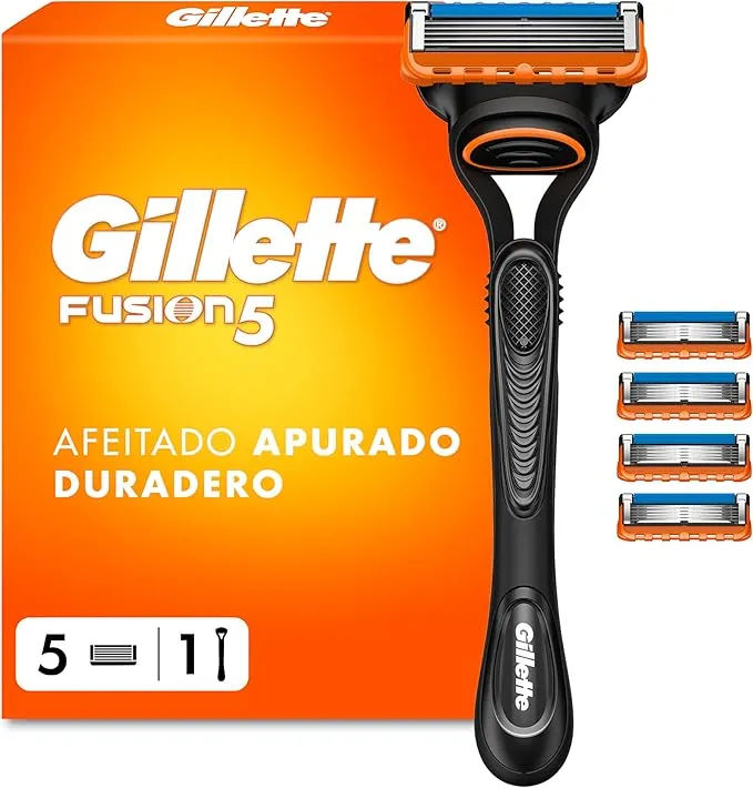 Gillette Fusion5 UEFA Champions League Special Edition Maquinilla de Afeitar para Hombre