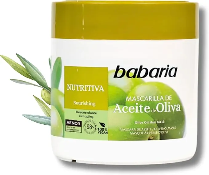 Babaria Mascarilla Capilar Aceite de Oliva - 400 Ml