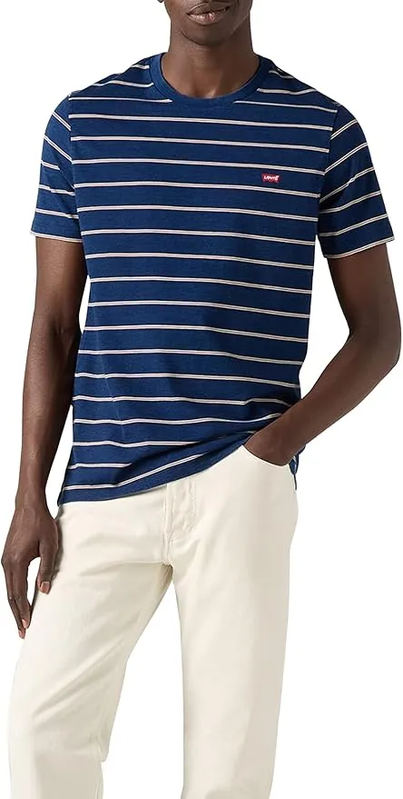 Camiseta Levi's SS Original Housemark Tee Taper Stripe True In para Hombre