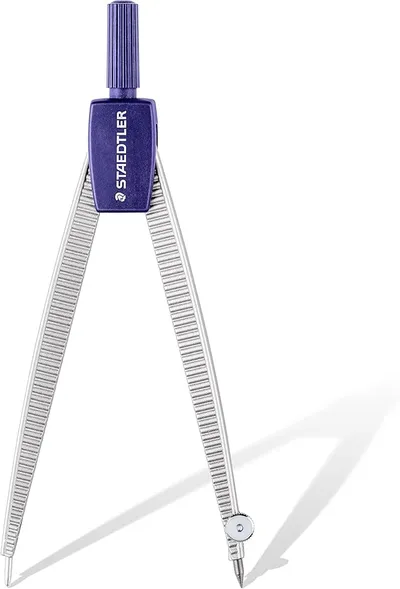STAEDTLER 550 50 - Compás, Azul, Plata