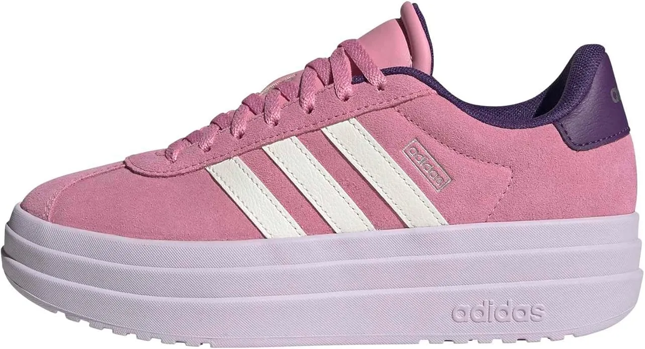 Zapatillas Adidas VL Court Bold Junior para Niños en Tropic Bloom/Blanco