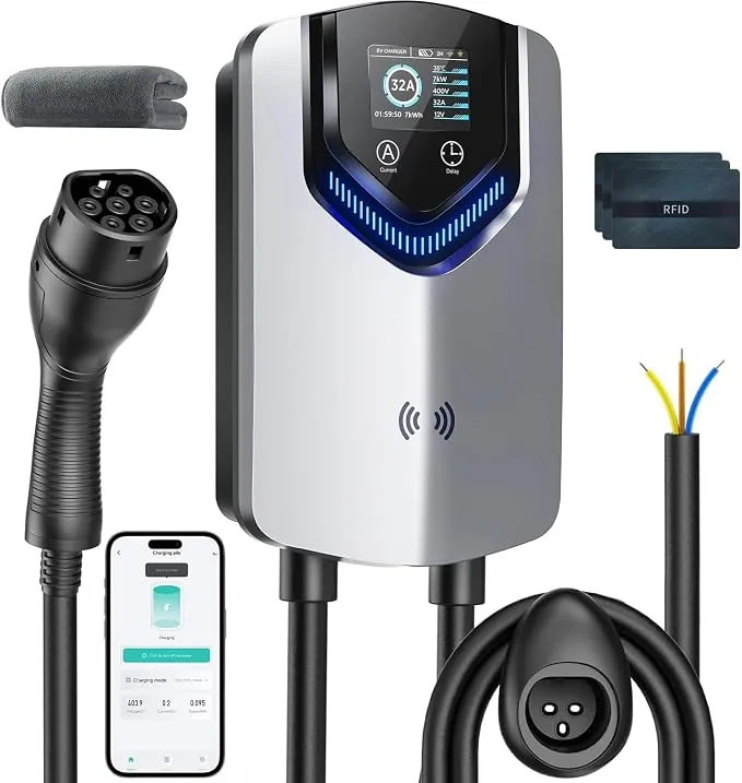 WityCharge Wallbox 7.4 kW Monofásico con App y Cable Tipo 2 de 8M