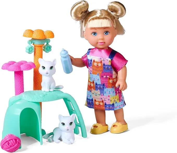 Muñeca Evi Love árbol gatitos