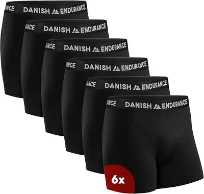 Pack de 6 Bóxers para Hombre - DANISH ENDURANCE