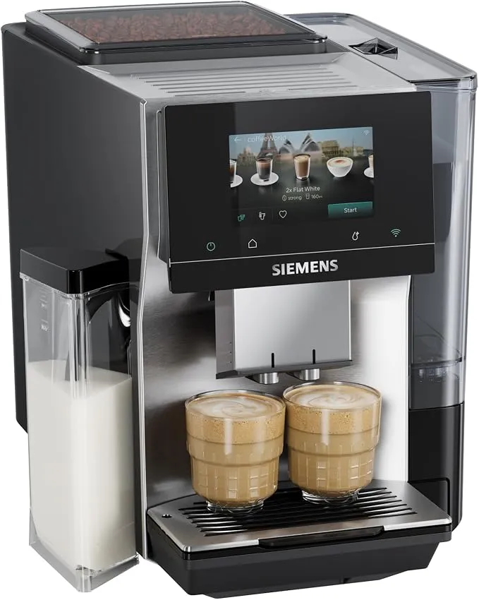 Cafetera Superautomática Siemens EQ700 iAroma con Depósito de Leche Integrado