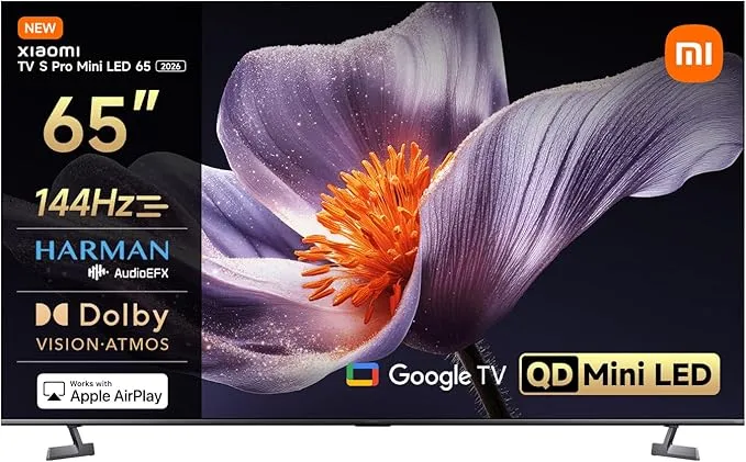 Xiaomi TV S Pro 65" Mini LED 4K QLED con 1700 nits y 144Hz