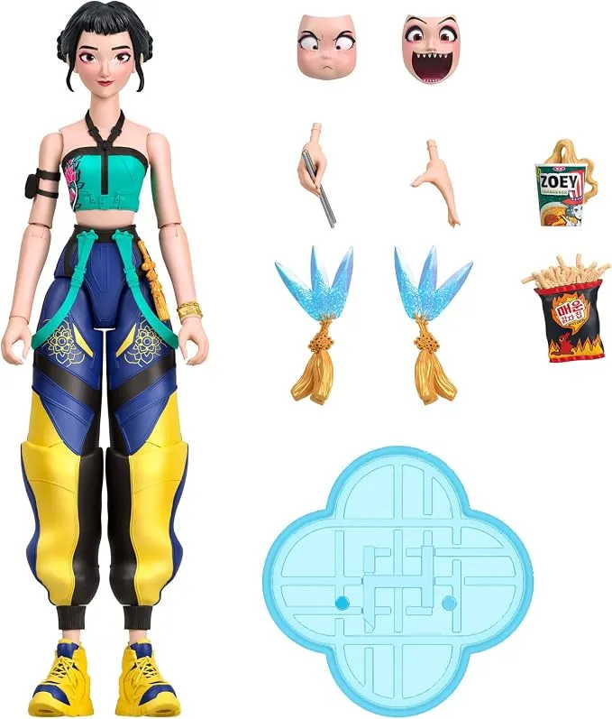 Figura de Acción Mattel KPOP Demon Hunters HUNTR/X Zoey