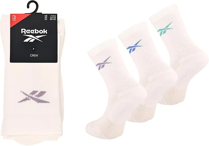 Calcetines Reebok Sports Essentials Crew Unisex Talla 40-42 (Pack de 1)