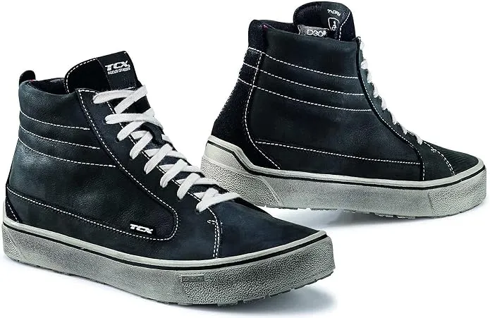 Zapatillas de moto impermeables TCX Street 3 (40), Negro
