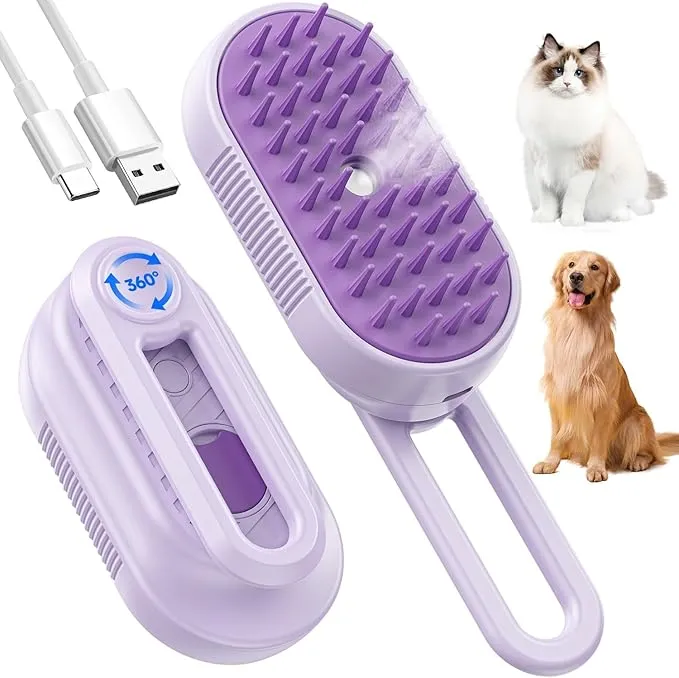 Cepillo Vapor 5 en 1 para Mascotas