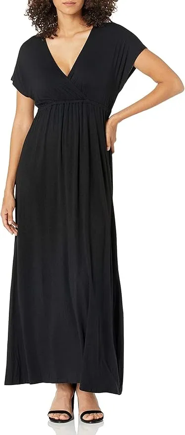 Amazon Essentials Vestido Entallado Largo Mujer