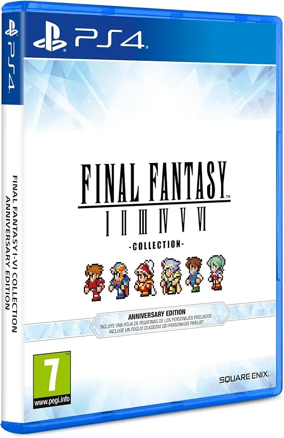 Final Fantasy I-VI Anniversary Edition para PS4