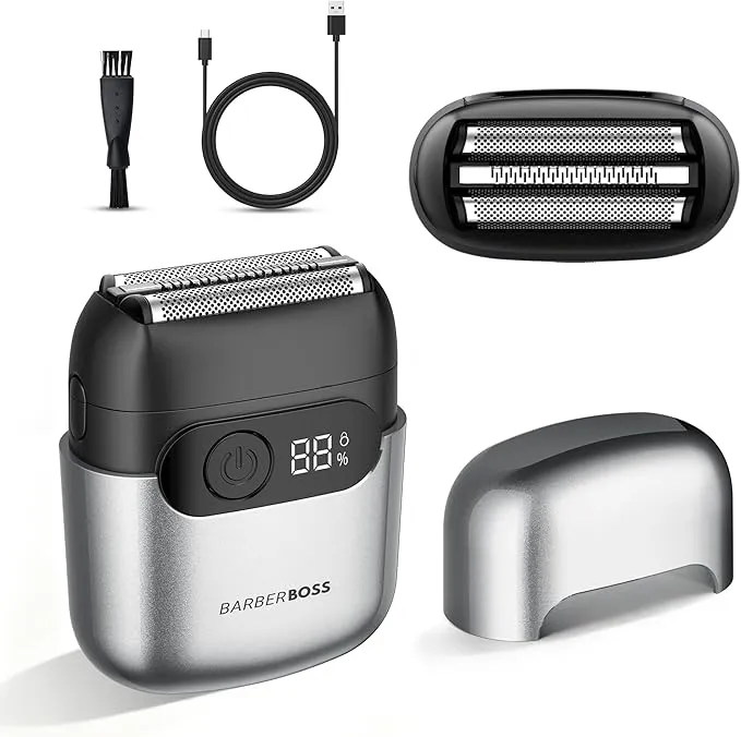 BarberBoss QR2752 Afeitadora eléctrica compacta