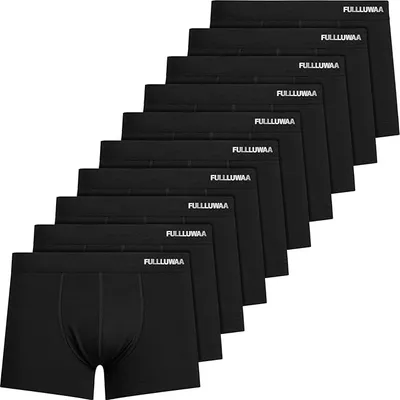 Pack 10 Boxer Fullluwaa Algodón Suave y Cómodo