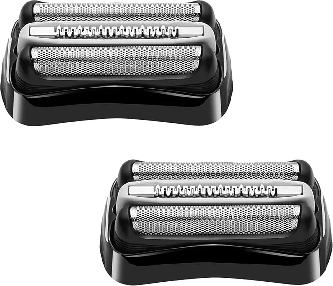 Cabezales de repuesto 32B compatibles con Braun Series 3 (Paquete de 2)