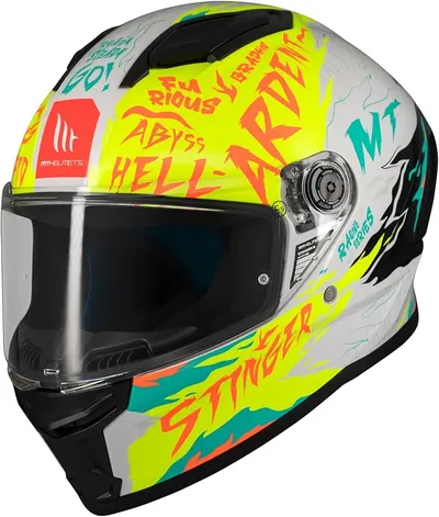 MT Helmets Stinger 2 – Casco Moto Integral Deportivo