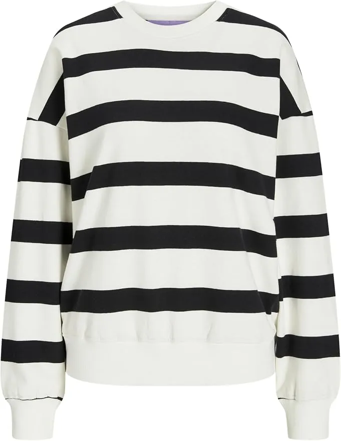 JJXX Jxella RLX Stripe LS Crew Swt Sn Sudadera