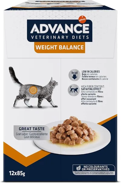Advance Veterinary Diets Weight Balance Comida Húmeda para Gatos