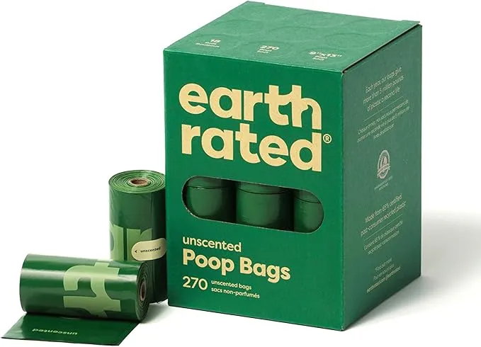 Bolsas para cacas de perro Earth Rated