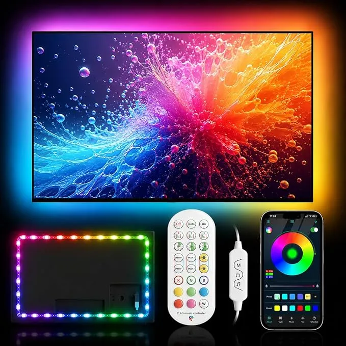 Luces LED Rainbow Daymeet para TV