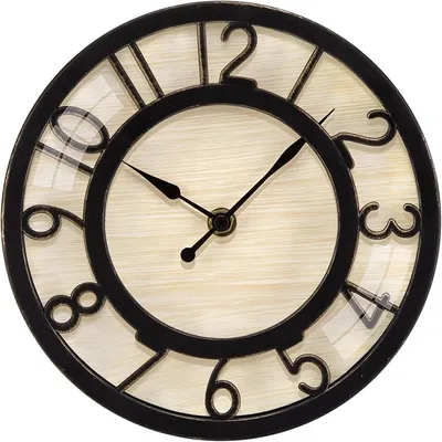 Reloj de Pared Retro ACCSHINE con Termómetro - 20cm Vintage