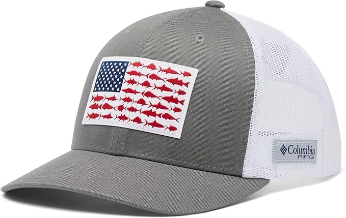 Gorra para Adultos Unisex COLUMBIA PFG Fish Flag Mesh Snap Back