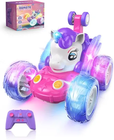 Kiztoys Coche Teledirigido Unicornio para Niñas