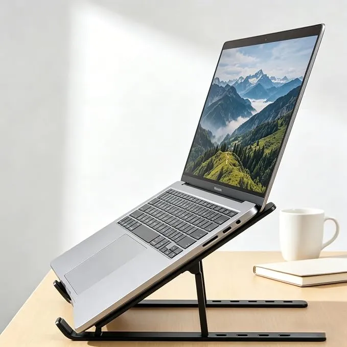 Soporte Ajustable Aluminio para Laptop - Ligero y Ergonómico