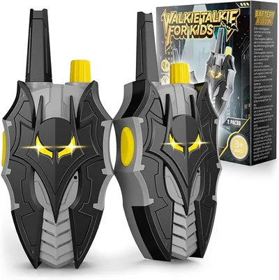 Walkie Talkies Niños con Ojos Luminosos, Nave Stealth Bat & Diseño ala Dardo
