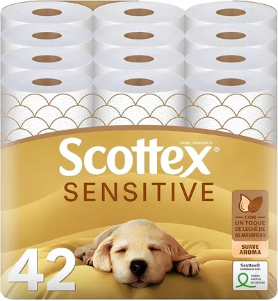PAPEL HIGIÉNICO SCOTTEX SENSITIVE