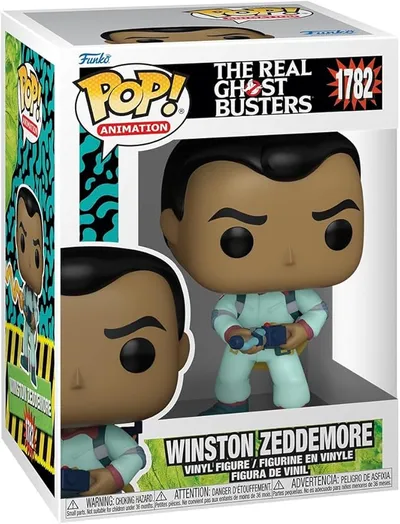 Funko Pop! Animation: TRG - Winston Zeddemore - The Real Ghostbusters