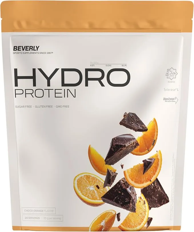 Beverly HYDRO PROTEIN Chocolate Naranja - Proteína Hidrolizada con DigeZyme