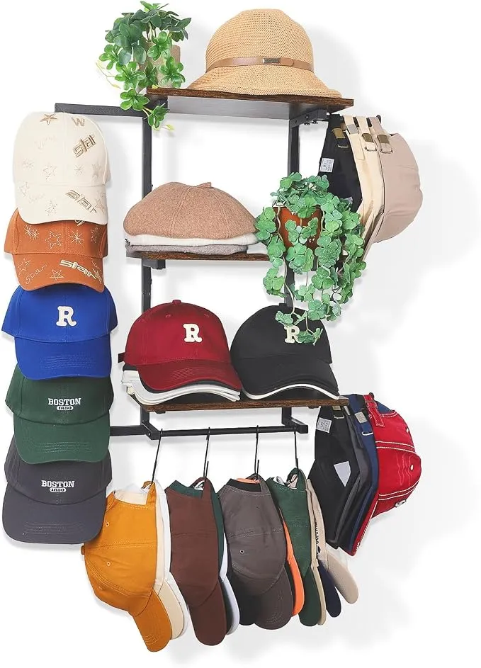 Organizador XL VinCourna para Gorras y Sombreros | Capacidad 100+