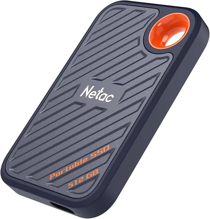 Disco SSD Portátil Netac ZX20 512GB USB 3.2 Gen 2x2 hasta 2000 MB/s