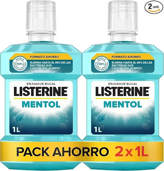 Listerine Mentol Pack de 2